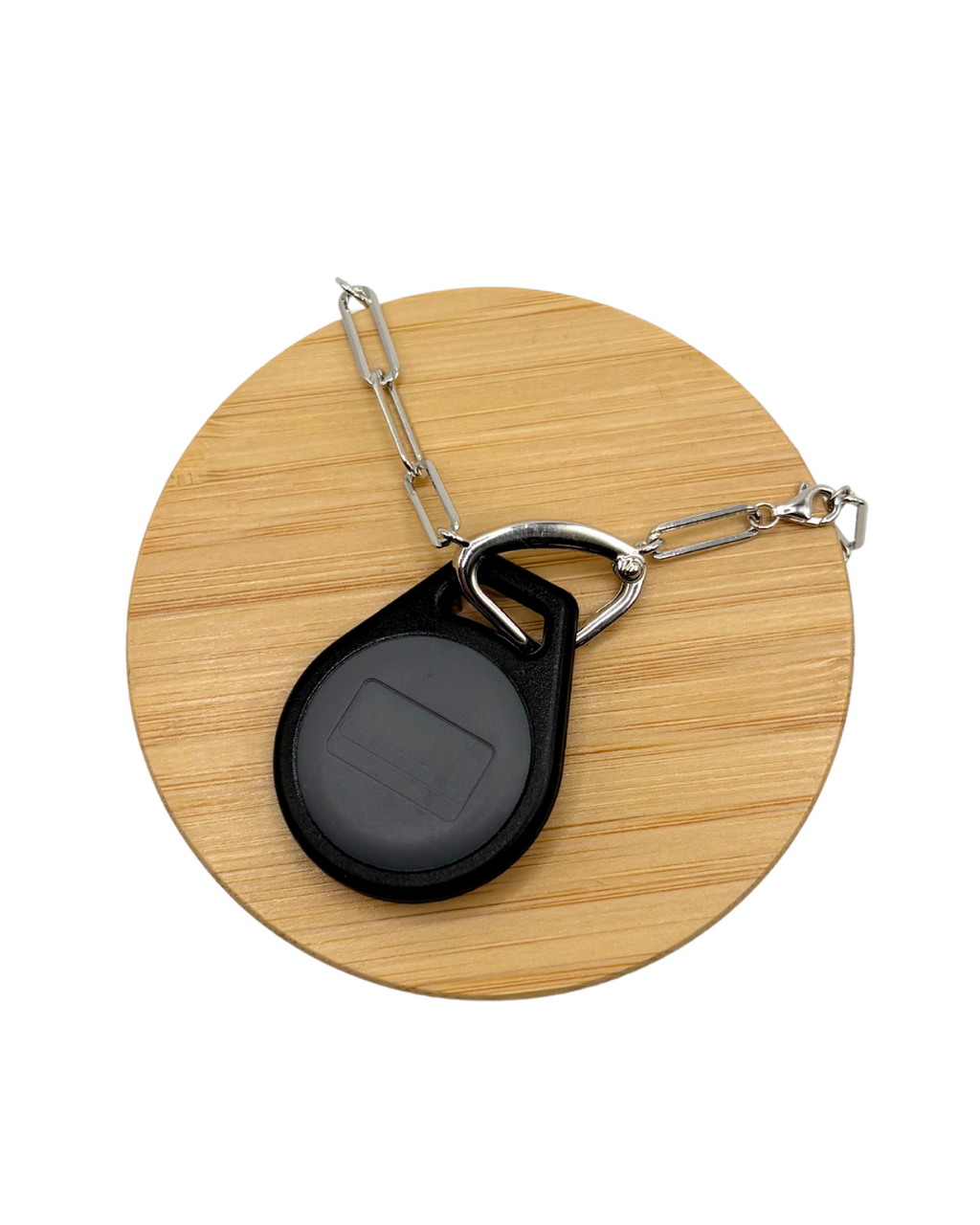 Silver Key Fob Bracelet