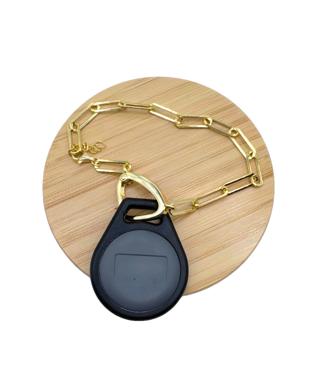 Gold Key Fob Bracelet